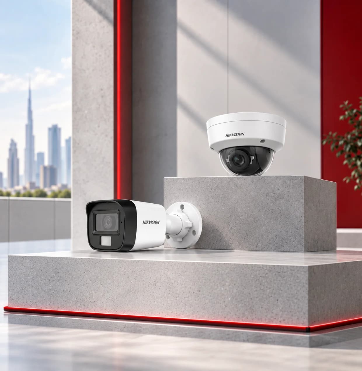 Authorized Hikvision Distributor Showroom